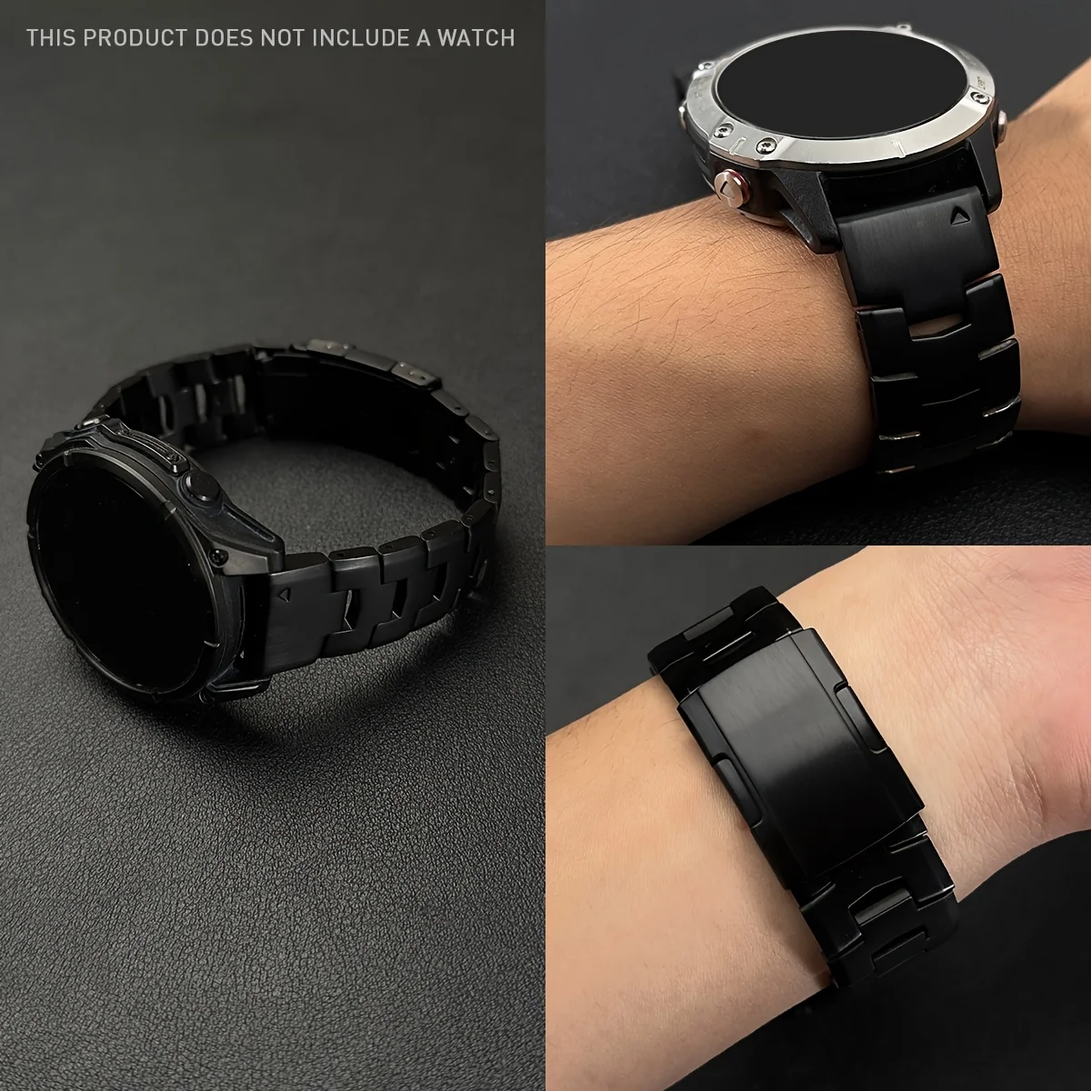Titanium Metall QuickFit Uhrenarmband 22mm 26mm für Garmin Fenix 8 7 7X 6 6X Pro 5 5X Plus Forerunner 945 935 Premium – Detail 9