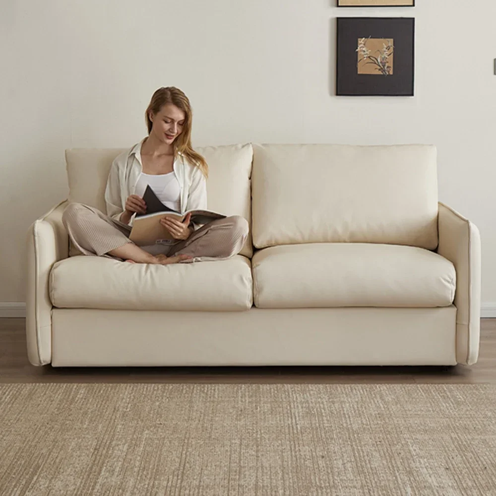 Entertainment Background Sofa Pillows European Modern Convertible Pull Out Sofa Bed Single Ergonomic Divano Postmodern Furniture