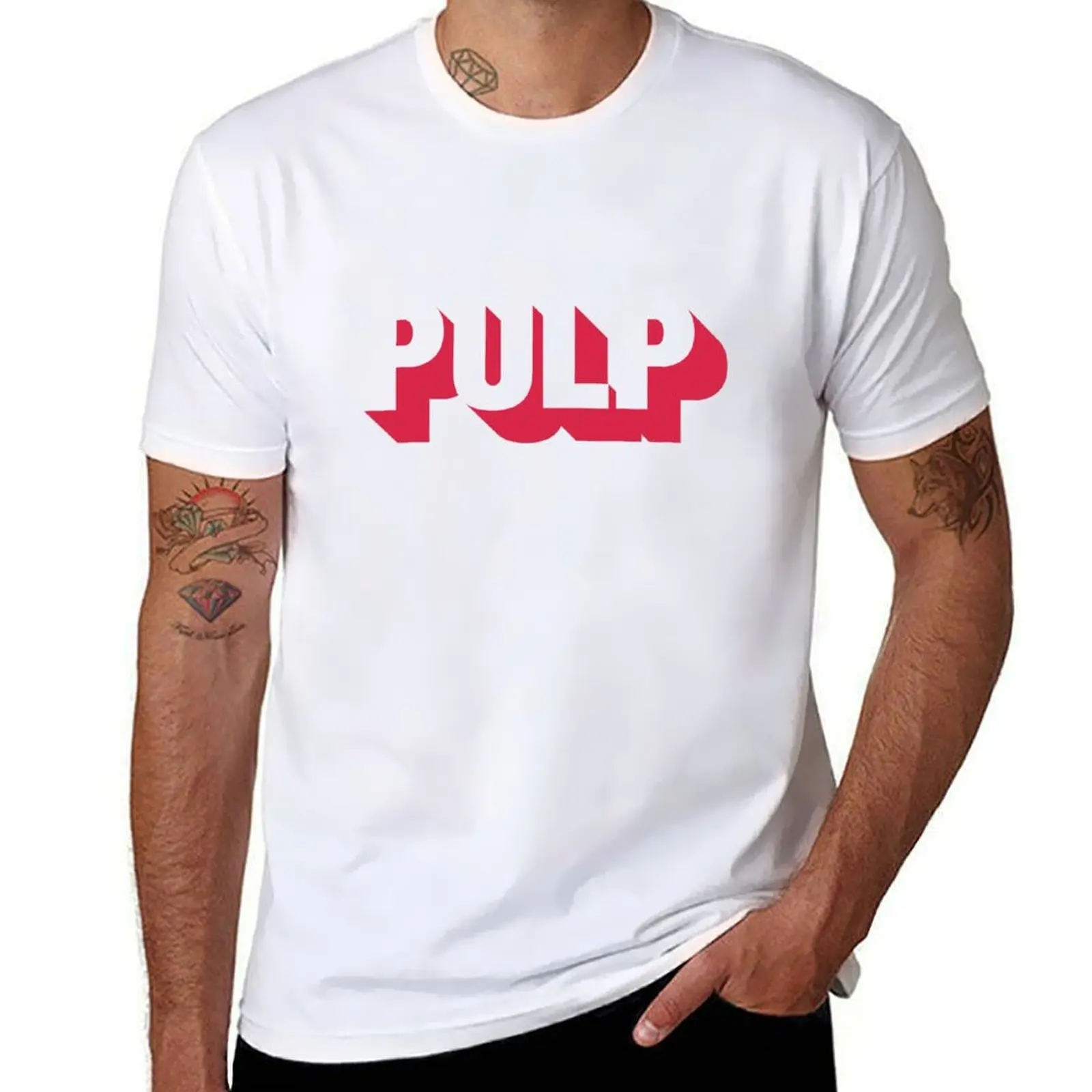 

Pulp T-Shirt man t shirts high quality luxury brand t shirts for man pack cotton T-Shirt