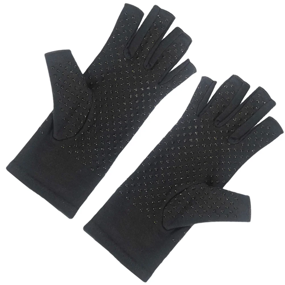 

1Pair Durable Breathable Half Finger Protective Gloves Anti-Skid Cycling Gloves for Mountain Bike Riding Outdoor
