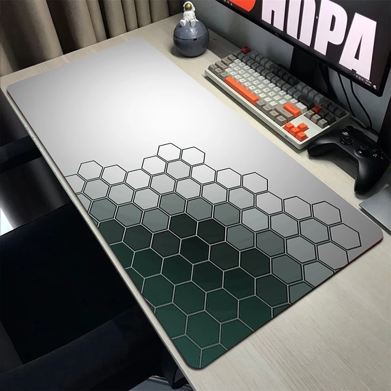 

Geometric Large Original Mousepads Computer Mouse Mats Mouse Pad Non-Slip Mouse Mat Big Desk Pad Rubber Mousepad Keyboard Mat