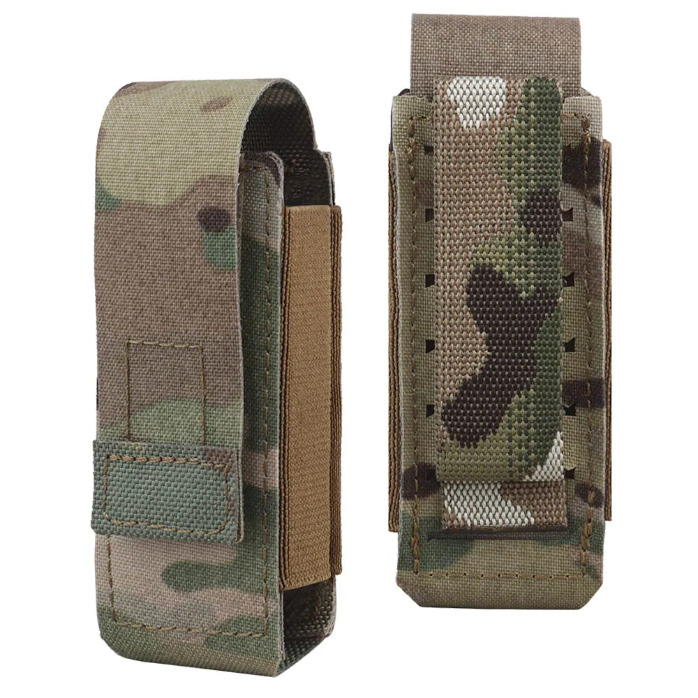 Pochette tactique MOLLE légère pour tir de chasse en plein air, pochette pour magazines Airsoft, porte-lampe de poche, étui pour couteau, équipement d'outils