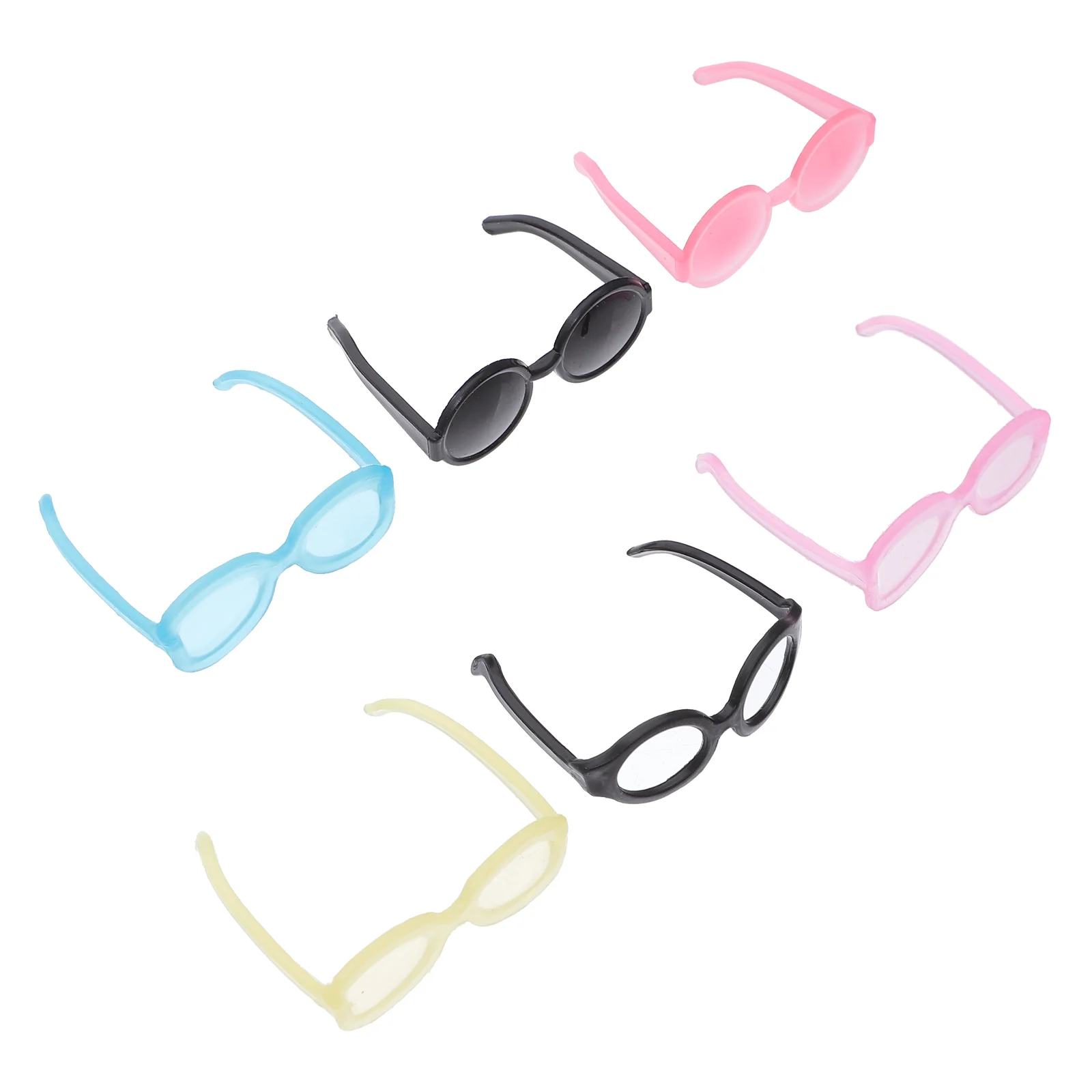 

40 Pcs Dress up Glasses Mini Toy Toys Dressing Accessories Plastic Mens Sunglasses Simulated Plaything Reborn