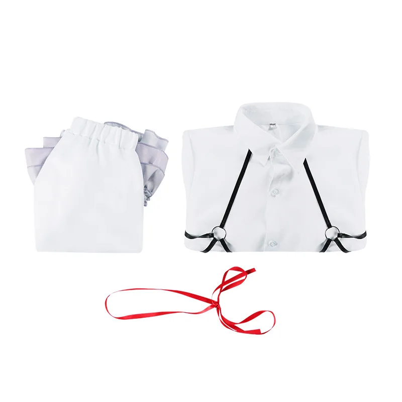 زي تنكري ملون للمسرح ، بدلة وشعر مستعار زي مسرح أبيض ، مشروع Sekai Miku Singer ، Nightcord at 25 Ji ، 25Ji