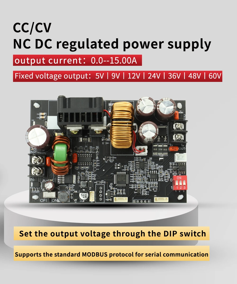 XY6015L CNC adjustable DC regulated power supply constant voltage and constant current maintenance 15A/900W step-down module