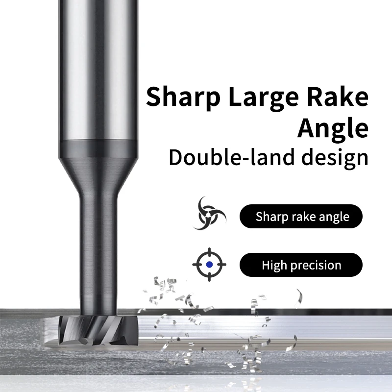 HILIXUN 4F المغلفة كربيد T فتحة قاطعة المطحنة التنغستن سبائك الصلب أدوات الكمبيوتر الآلات المعدنية 2-20 مللي متر الأخدود T نوع نهاية المطاحن