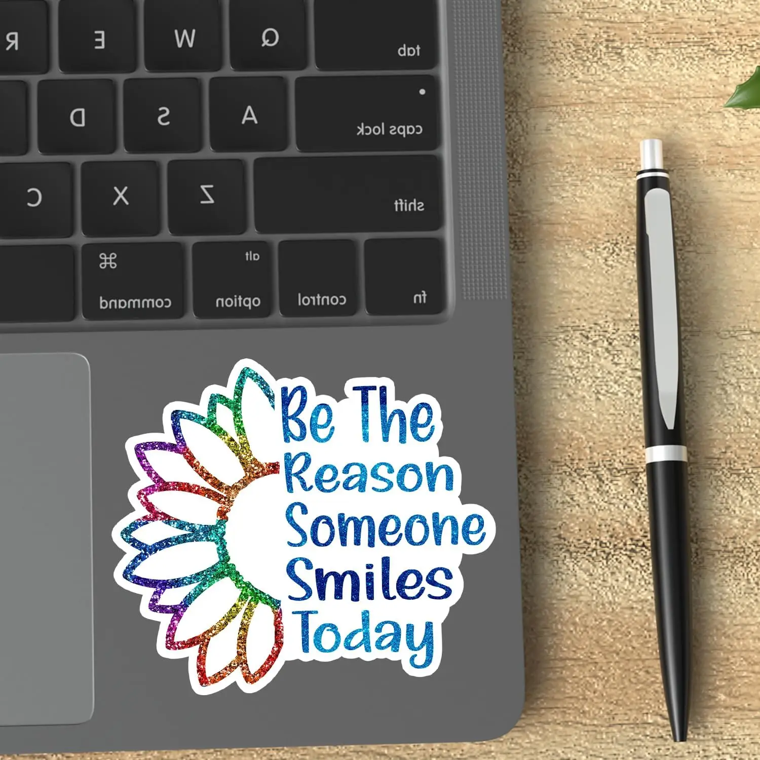 

3PCS Be The Reason Someone Smiles Today Stickers Laptop - Waterproof Vinyl Stickers