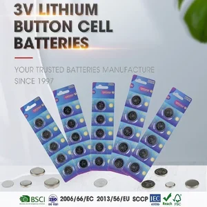 2-100 قطعة بطارية CR2032 CR2032 بطارية زر عملة 3 فولت بطاريات ليثيوم لألعاب الآلة الحاسبة سيارة التحكم عن بعد خلية نوع العملة أفضل 10 بطاريات ليثيوم للسيارات - رقم 4