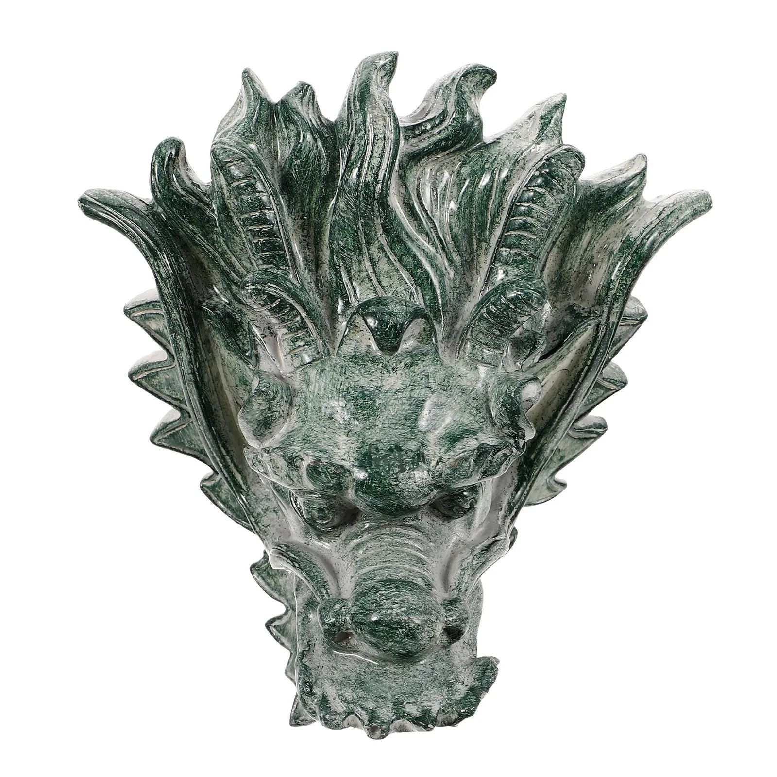 Home Decor Outlet - Dragon Head Outdoor Fountain Resin Garden