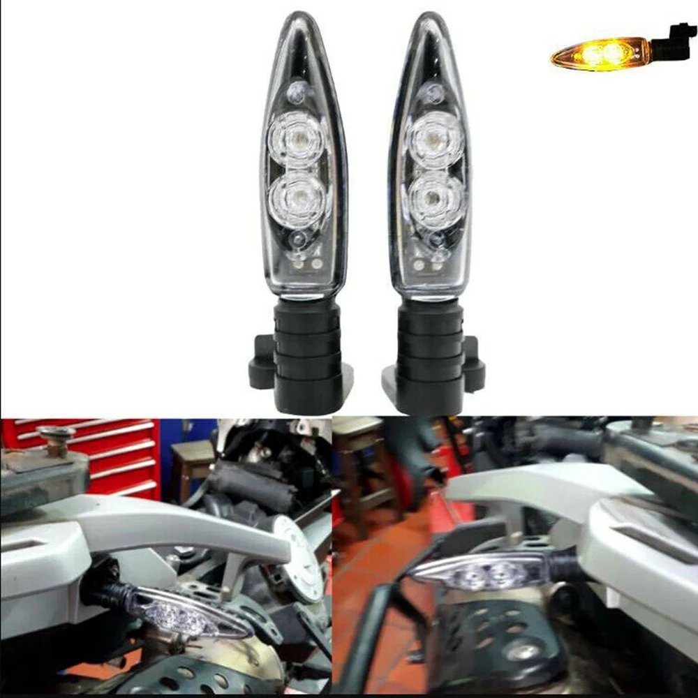For -BMW R1200GS Adv F650GS R1200R S1000R S1000RR F800GS K1300S G310R/GS Blinker Turn Signals LED Indicators Front+Rear