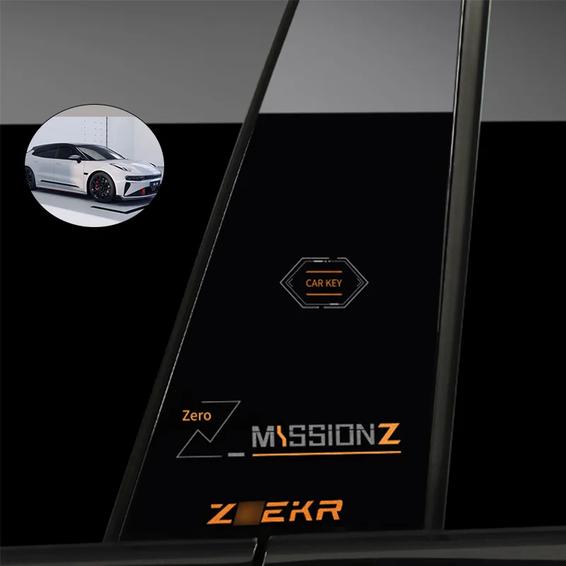 

For zeekr 001 B-pillar and C-pillar anti-scratch protection sticker Exterior Modification Accessories