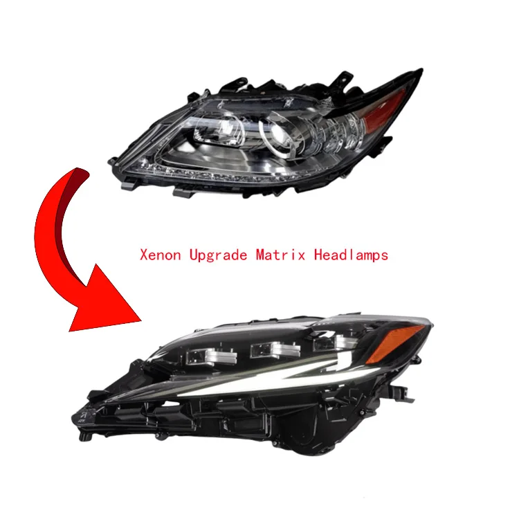 Damei Original Quality Bumper Replacement Xenon HeadLamp Modified 2015-2017 LED Matrix HeadLights HeadLight For Lexus ES ES200 E