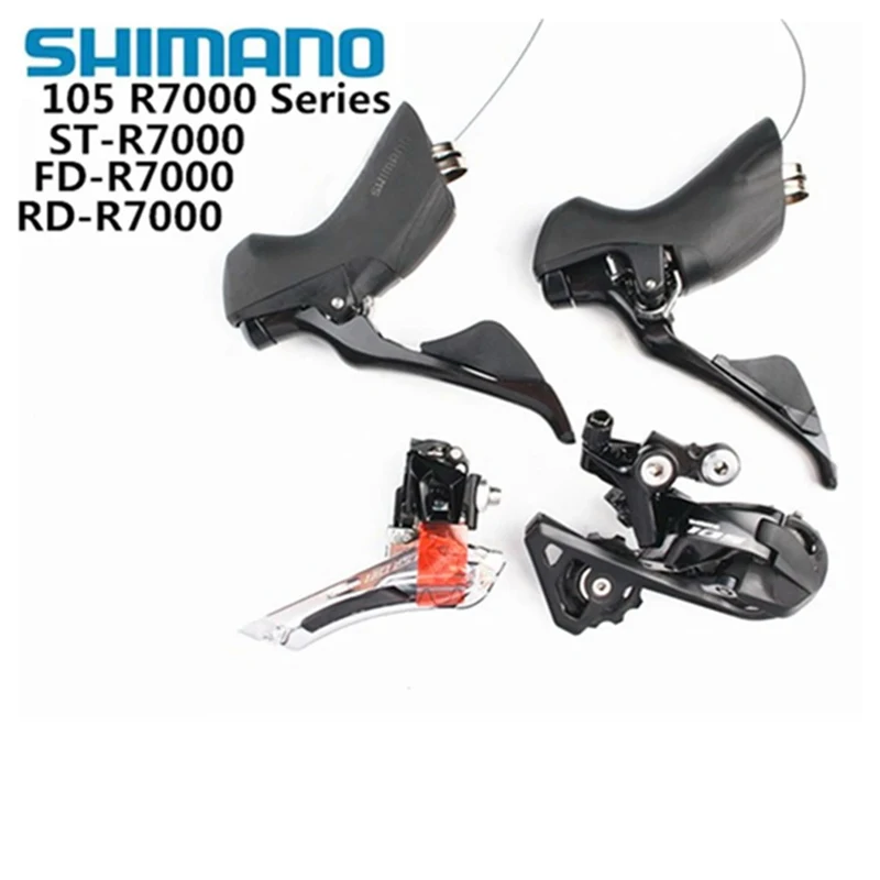 SHIMANO 105 R7000 Groupset 2X11s R7000 Derailleurs Roas Bike Bicycle Front Derailleur Rear Derailleur Shifter Update From 5800