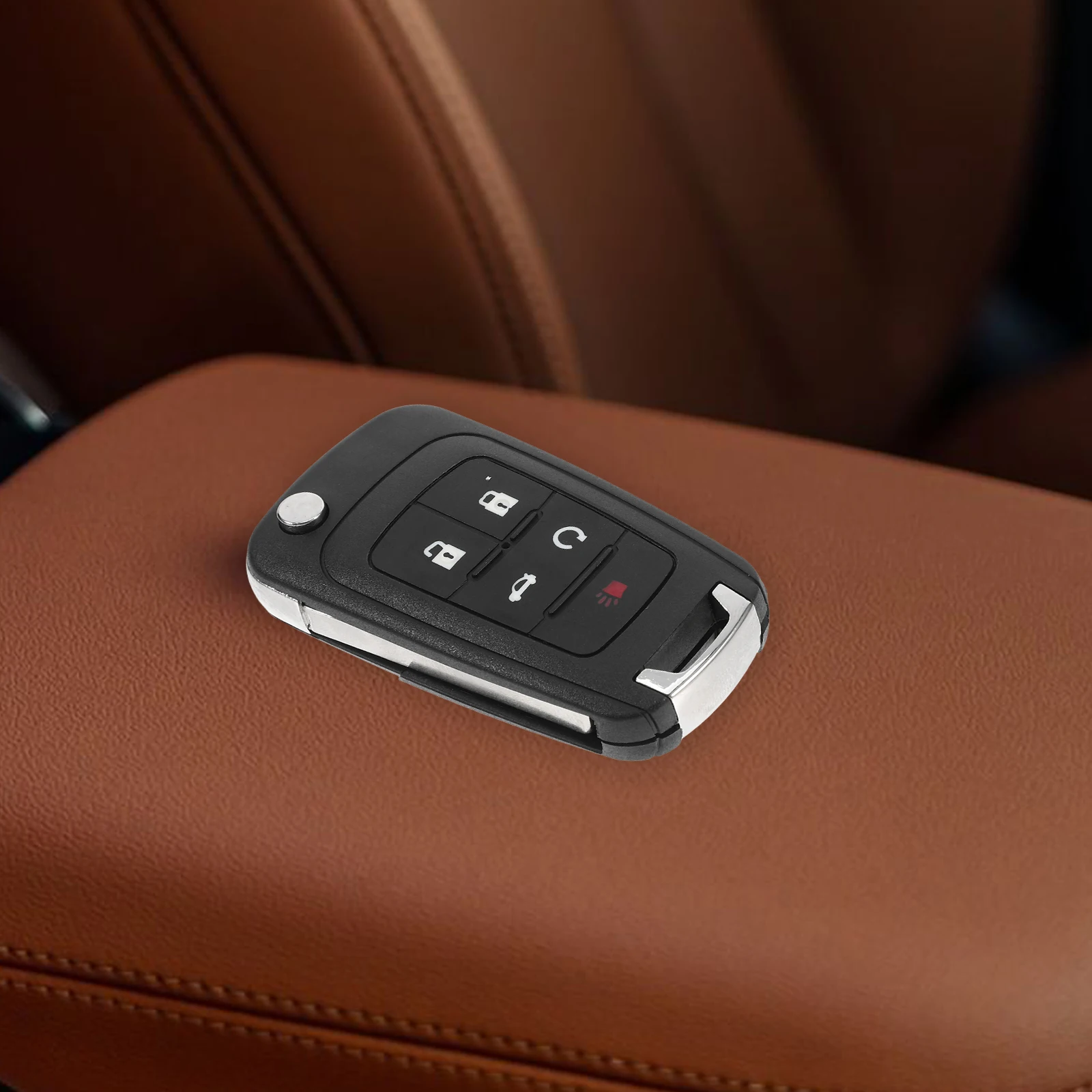

Car Shell 5 Buttons Cover Large Case Protector for Key Fob Cover Scratch Drop Protection Car Key Holder