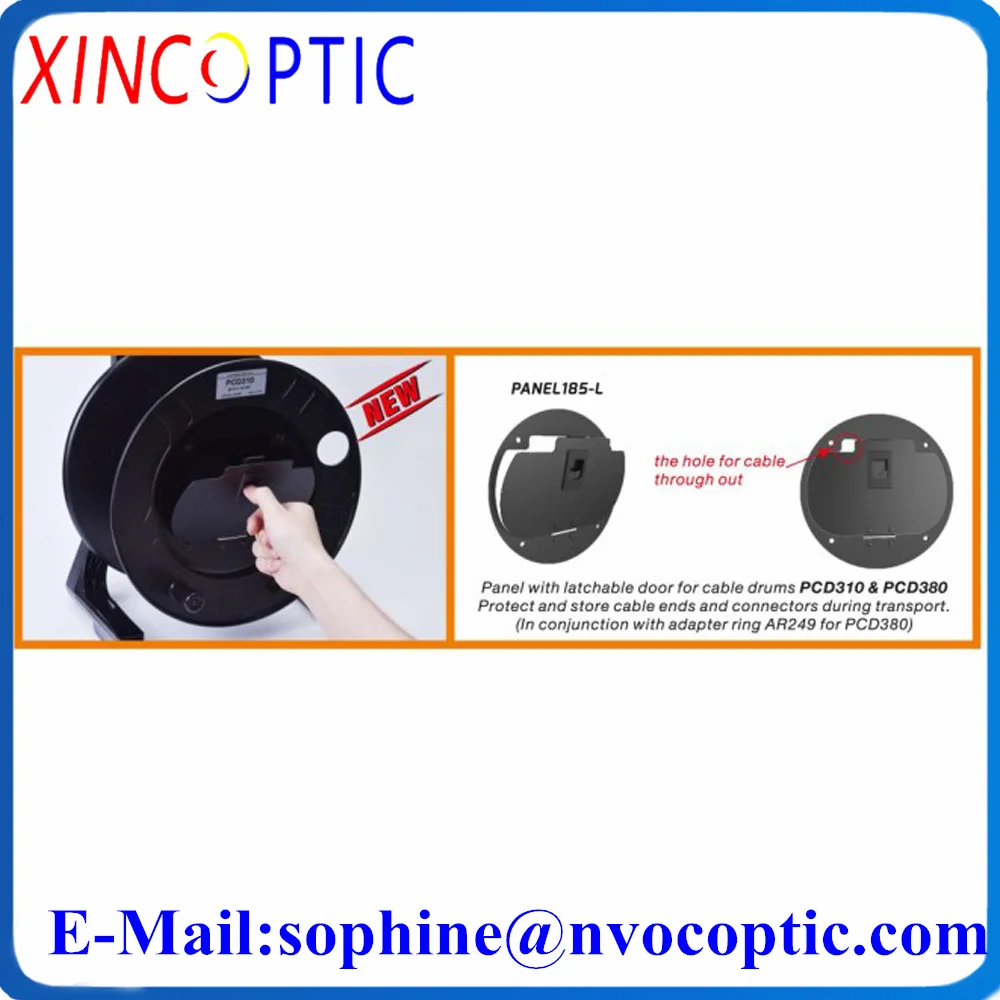 Winder185-L For PCD310/PCD380 Plastic Audio Signal Mobile Cable Car/Tow Spool Winding Tactical Empty Drums/Roll/Reel