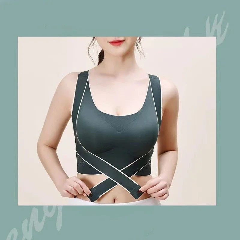 Women Posture Corrector Bras Bralette Humpback Correct Tops Front Closure Sports Underwear Soutien Gorges нижнее белье женское