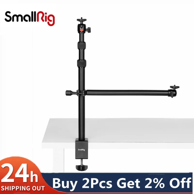 SmallRig – support de bureau Encore DT-30 avec bras de maintien, pour caméra DSL 3992, lumière régla