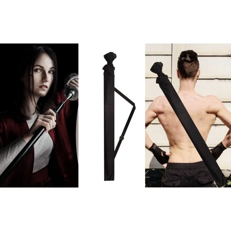 كاتانا السيف حزام الحافظة الحقيقية اليابانية كاتانا سيف ساموراي الظهر الأشرطة شيطان القاتل الخصر كم الأشرطة أنيمي تأثيري الدعامة #3