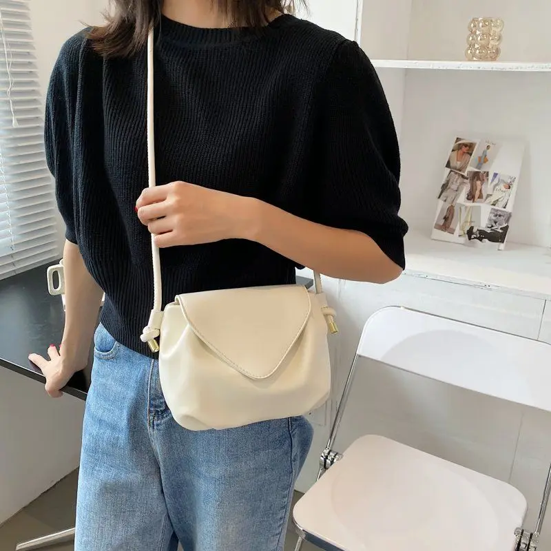 Summer High-End Sense Niche Designer Texture Fashionable Temperament Versatile Single Shoulder Crossbody Bag