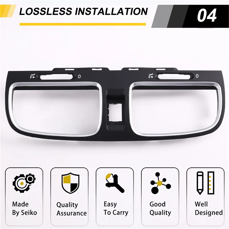 AC Vent Grille Panel 5K0819728 For VW Golf 6 MK6 GTI R 2009-2012 Car Dashboard Air Outlet Frame Cap Trim - view 4