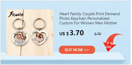 Print Photo Necklace Personalized Custom Gift For Men Woman Couple Family Father Chain Stainless Steel Memorial Souvenir Jewelry