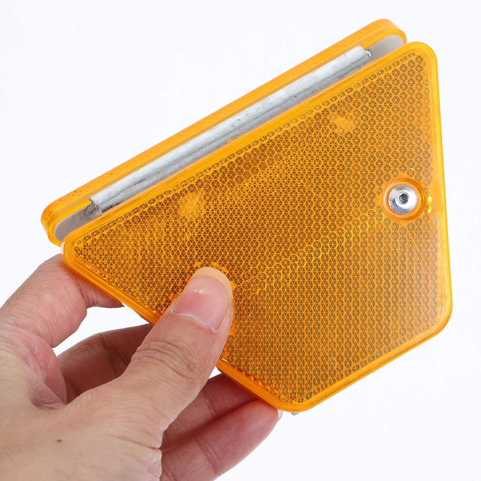 

2 шт. дорожных светоотражателей, трапециевидные светоотражающие маркеры, высоковидимые дорожные знаки для подъездных дорог, обозначения на обочинах дорог, для обеспечения безопасности