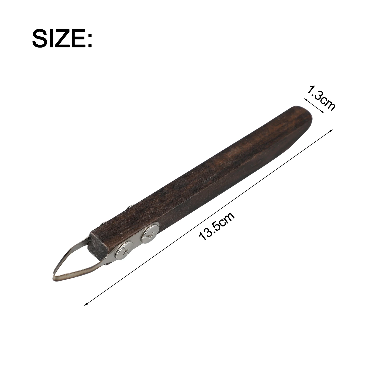 

Scraper Trimming Tool Clay DIY Easy Pottery Precise Replaceable Sculpting Smooth Stainless Steel Wood Convenient