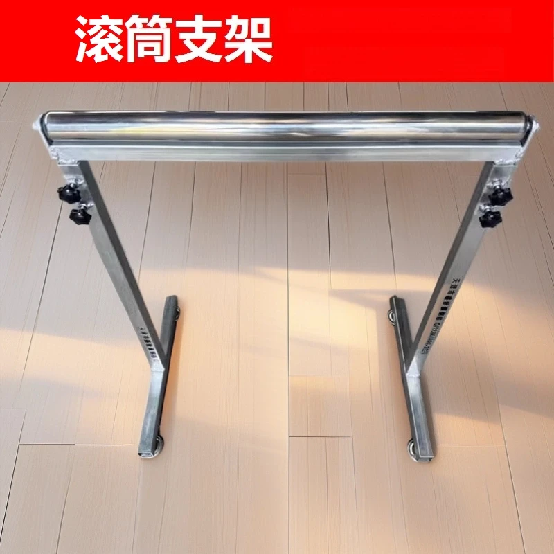 Conveyor Roller Frame Support, Sliding Roller Stand for Wood Cutting Leveling Warehouse Packing Conveying