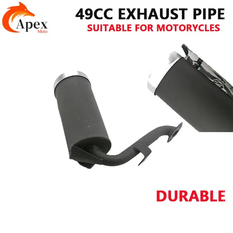 

Universal Motorcycle sc Exhaust Heat Shield Cover Muffler Link Pipe Protector Guard Anti-scalding Cover For 49CC