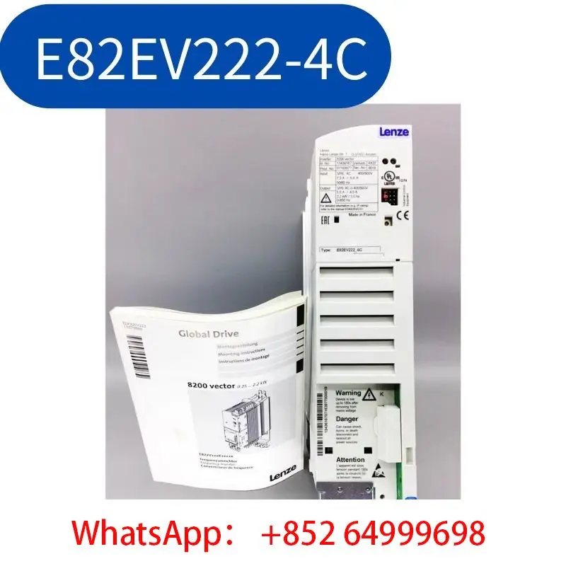 

Brand New Original 8200 series frequency converter E82EV222K4C200 E82EV222-4C E82EV222K4C