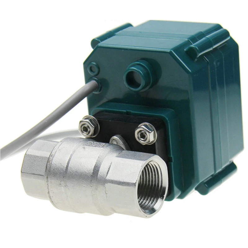 صمام مياه كهربائي ذكي من Tuya Zigbee ، كرة آلية ، فولاذ مقاوم للصدأ ، ري الحدائق ، جهاز تحكم عن بعد لـ Alexa