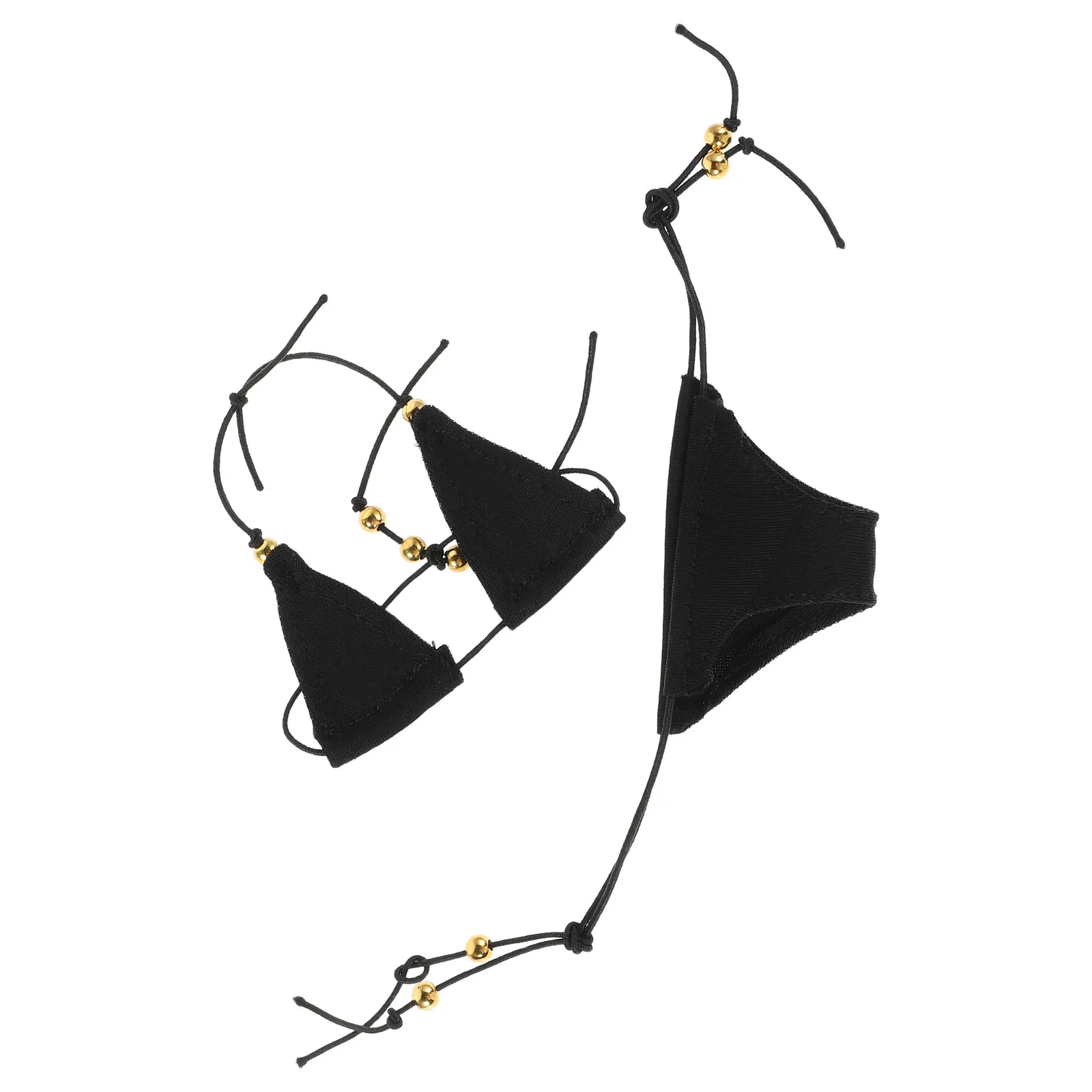 

Swimsuit Dressing Props Miniature Bikini Decorative Action Figures Clothes Vacation Costume Fashionable Accessories