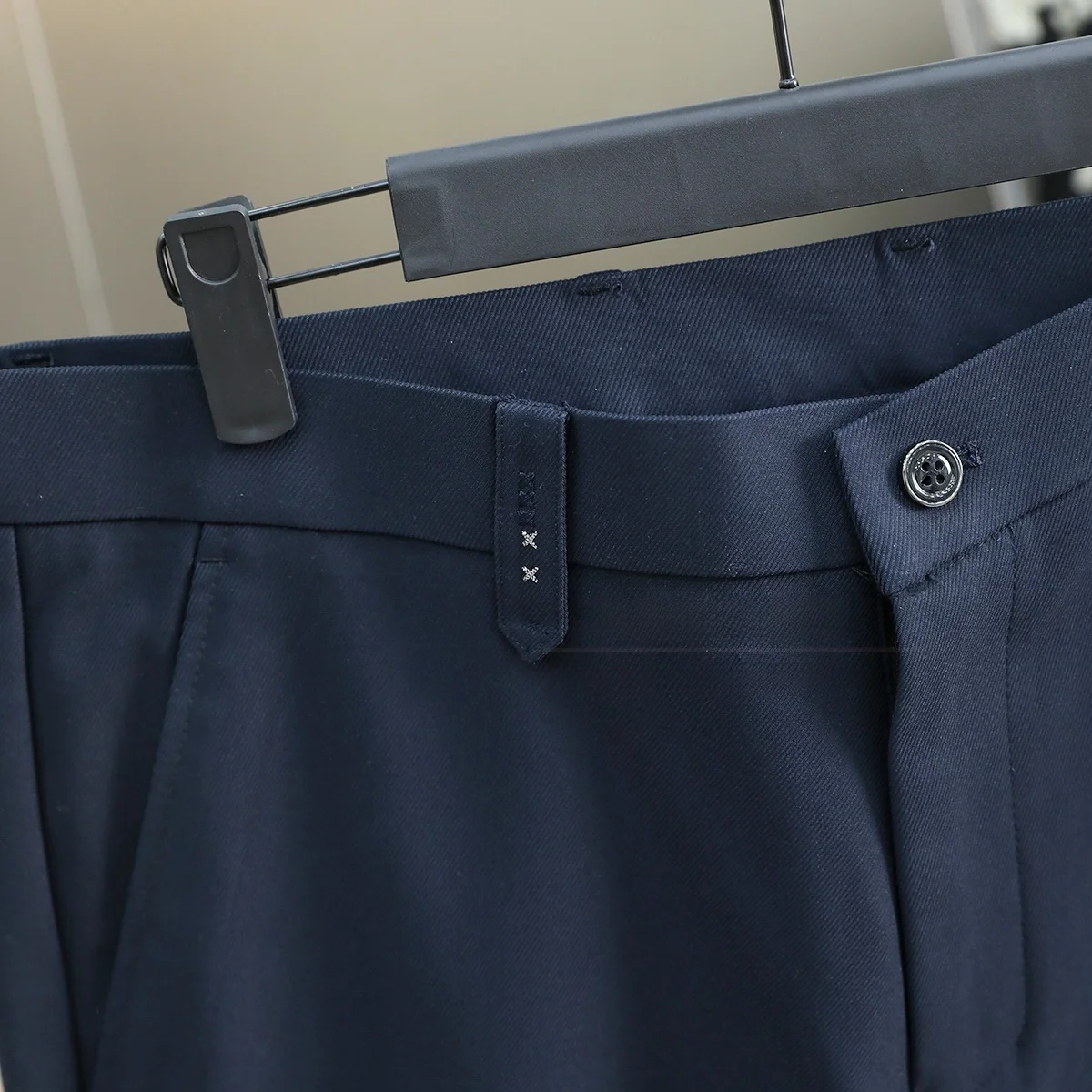 

Гладкие мужские повседневные брюки с защитой от морщин, осенние, для деловых поездок, прямого кроя, удобные, модные, городские, стильные