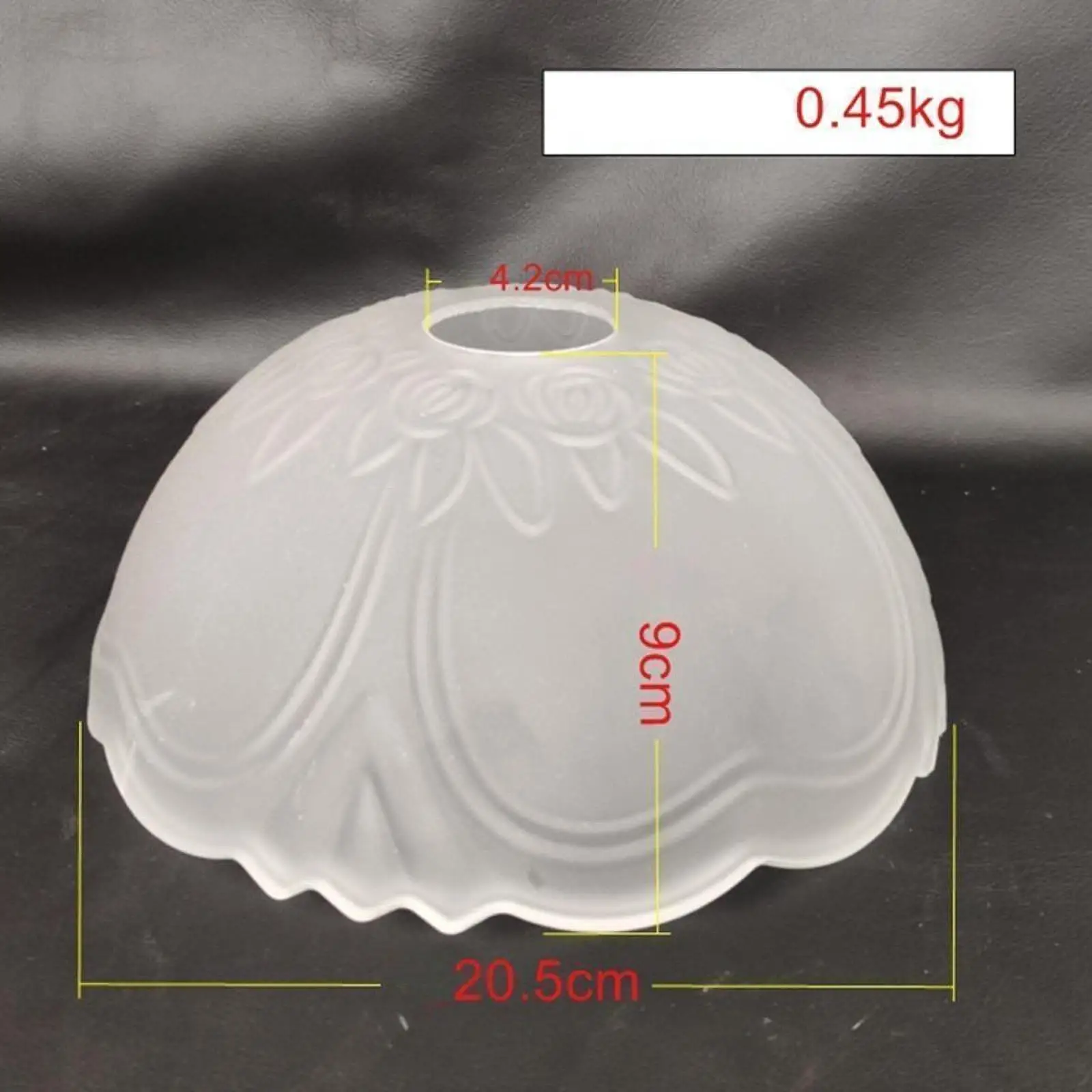 

Glass Lampshade Simple Ceiling Glass Shade for Hallway Office Corridor