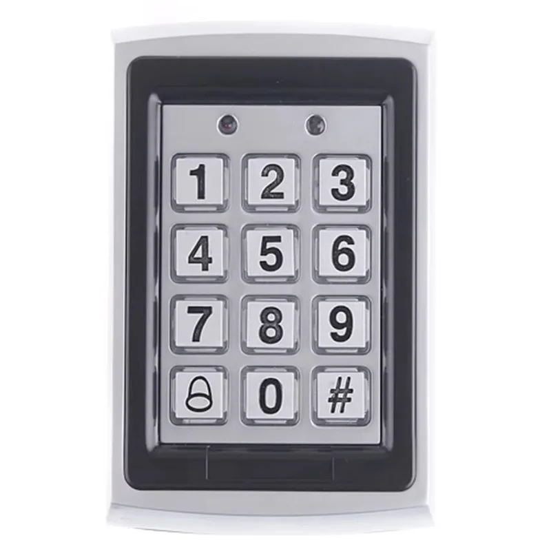 125Khz Rifds  Card Door Access Control System 1000 User Standalone Metal Access Controller Reader 7612
