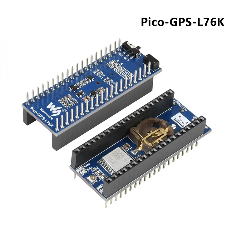 Waveshare Pico-GPS-L76K Raspberry Pi Pico 2 GNSS Expansion Board Supports GPS/BDS/GLONASS/QZSS/A-GNSS