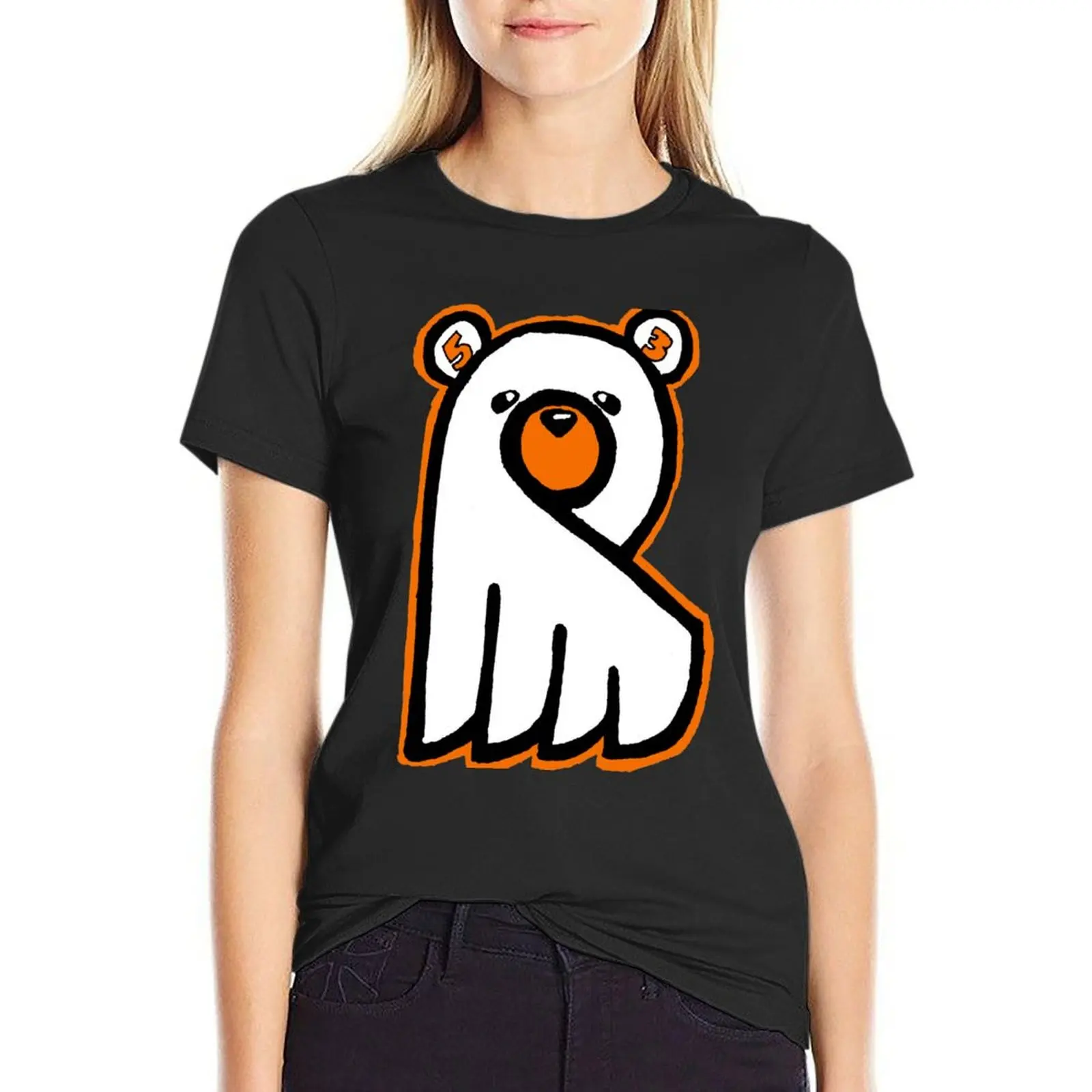 

Ghost Bear IV T-Shirt funny cute clothes vintage clothes t-shirts for Women pack