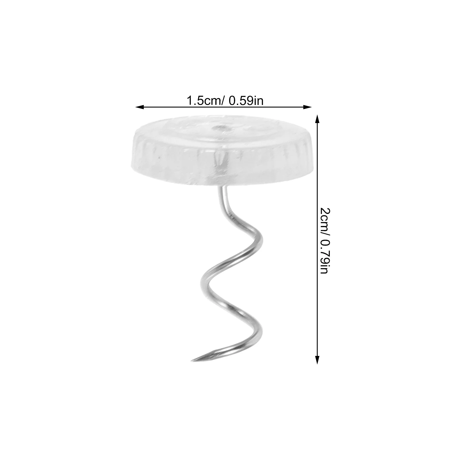 50 قطعة مسامير حلزونية أريكة الأظافر الأثاث دبابيس الزخرفية قوي طويل الأمد الحديثة جو رومانسي أريكة المسامير #6