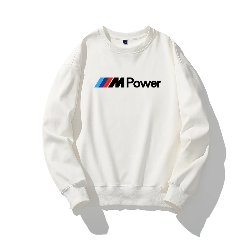 BMW M POWER Department Sweater Car Culture Men's Sweater Autumn and Winter New Men's and Women's Streetwear