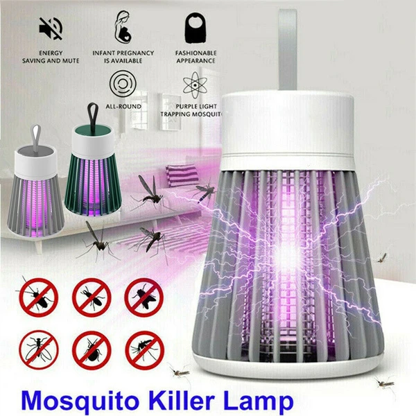 New Mini Electric Shock Mosquito Lamp USB Charging Electric Night Lamp Indoor Outdoor Mosquito Lamp Insect Prevention Lamp