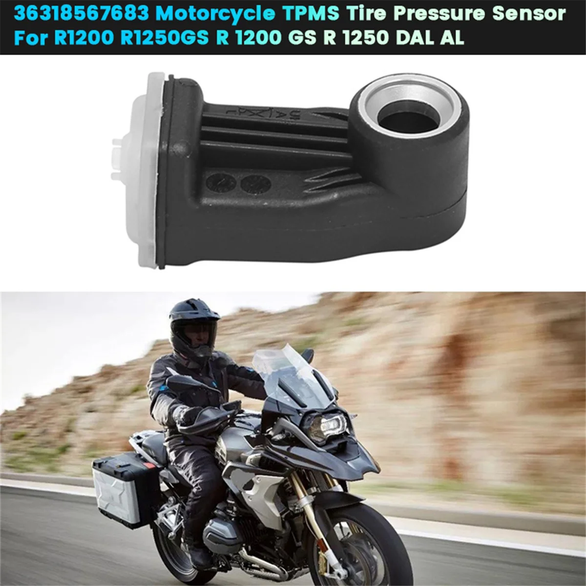 36318567683 Motorcycle Tire Pressure Sensor for BMW R1200 R1250GS R 1200 GS R 1250 DAL AL TPMS Monit Sensor 8567683