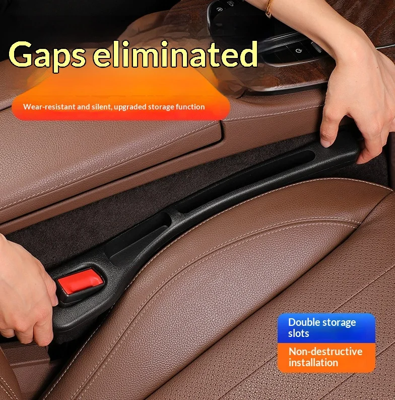 

Car Seat Gap Filler Strips Seat Storage Supplies Leak-proof Filler Strips Interior Decorate Kit Accessories For Jeep Wrangler