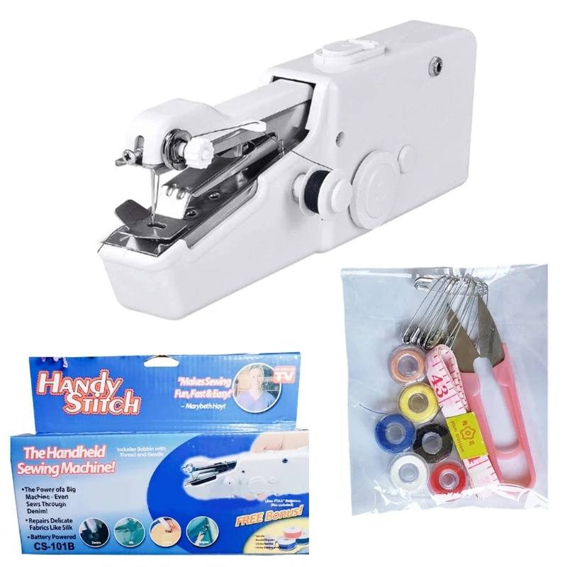 Compact Handheld Sewing Machine for DIY Enthusiasts Essential Tool for Repairing Dropship