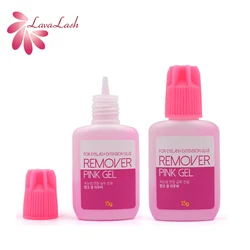 15g Korea Pink Gel Remover For Eyelash Extensions Glue Professional Lash Non-irritating Adhesive Glue Removal Makeup Tools