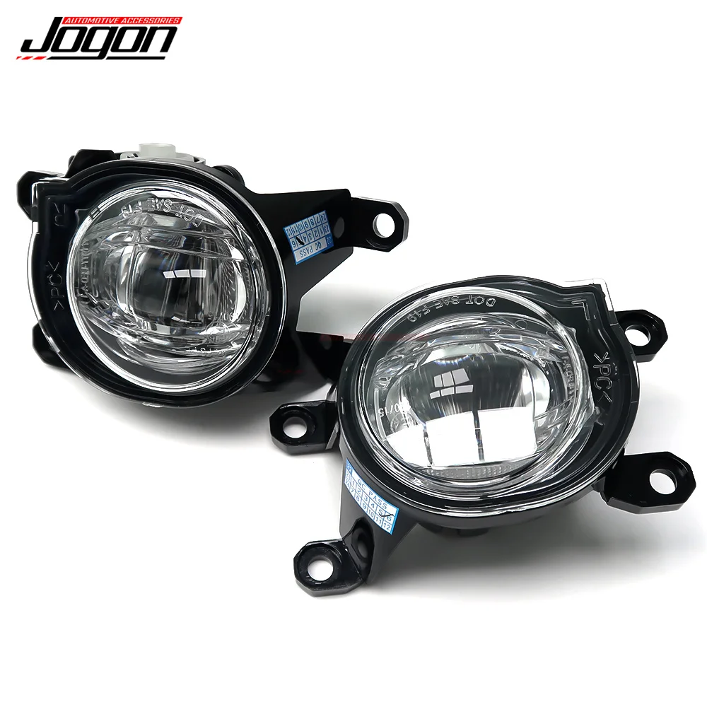

For Toyota Land Cruiser VX 300 Series LC300 2021 2022 LED Car Front Bumper Headlight Fog Lamp Trim With Wires Fog Light