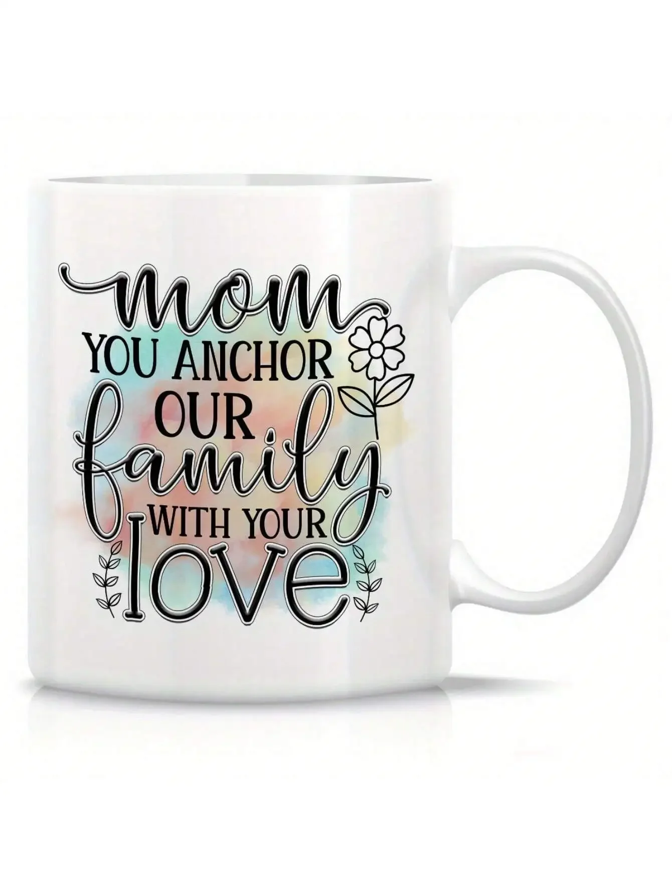 Home Daily White Ceramic Printed Coffee Mug 11 oz Drinking Wate Cup Funny Festival Gift for Friends,Family and Friends Best Gift
