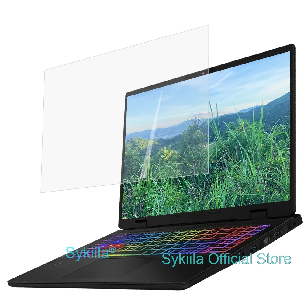 واقي شاشة لـ MSI Pulse 16 17 A16 A17 AI C1V AI + C3XW GL66 GL76 طبقة حماية شفافة غير لامعة من الجلد البلوري