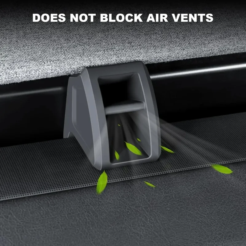 Clip de aromaterapia para salida de aire para Tesla Model Y Juniper 2025 Model 3 Highland 2024 2025, soporte de ambientador de silicona para coche, piezas de coche