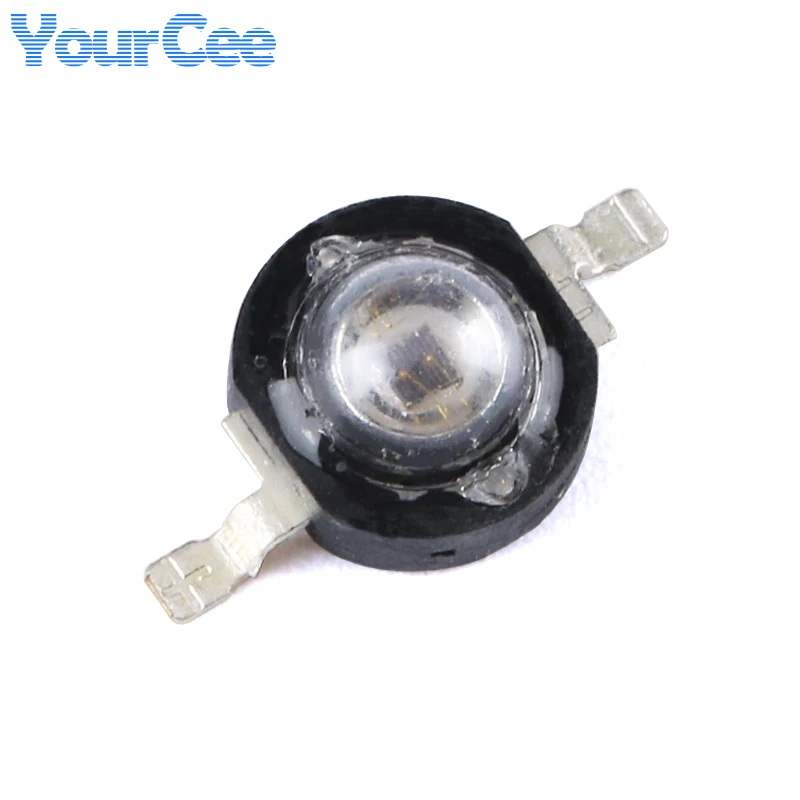 2Pcs 3W 5W 850nm 940nm High Power Infrared LED Emitter CCTV Camera IR Diode for Security Black LEDs