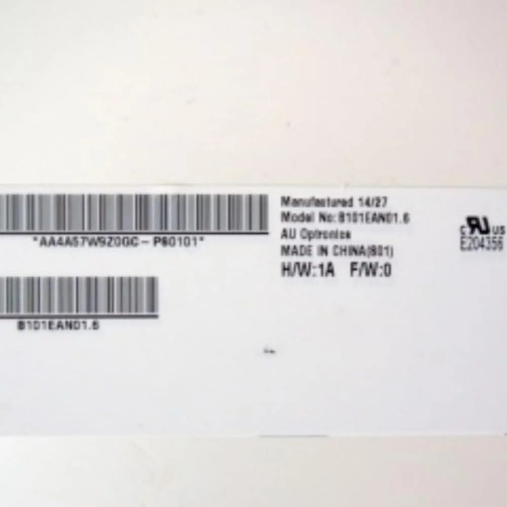 B101EAN01.6 Tela LCD de 10,1 polegadas